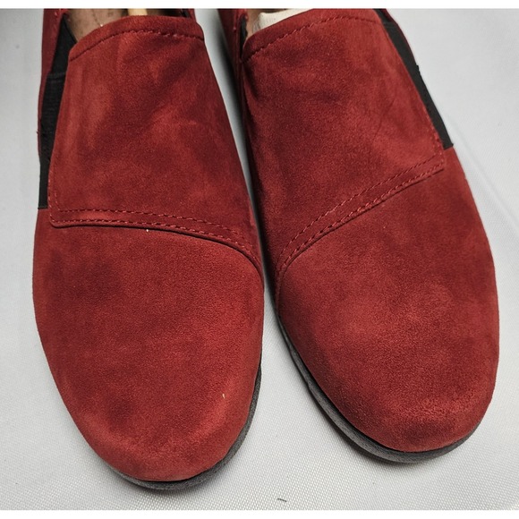 Clarks Daelyn Monarch Rust Suede Slip On Wedge Shoes Women US 7 M NIB - Picture 5 of 10